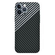 Husa pentru  iPhone 13 Pro Max CarbonFiber UltraSlim, Lightweight, gri