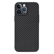 Husa pentru  iPhone 13 Pro Max CarbonFiber UltraSlim, Lightweight, negru