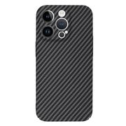 Husa pentru  iPhone 14 Pro  CarbonFiber UltraSlim, Lightweight, negru