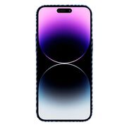 Husa pentru  iPhone 14 Pro Max CarbonFiber UltraSlim, Lightweight, albastru