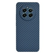 Husa pentru Husa Realme 12+ Plus CarbonFiber UltraSlim, Lightweight, albastru