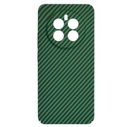 Husa pentru Husa Realme 12+ Plus CarbonFiber UltraSlim, Lightweight, verde