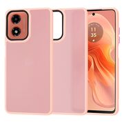 Husa pentru Motorola Moto G04 / G24 / G24 Power Ghost Series frosted - roz