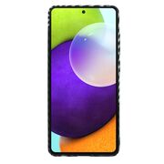 Husa pentru Samsung Galaxy A52  / A52s CarbonFiber UltraSlim, Lightweight, gri