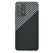 Husa pentru Samsung Galaxy A52  / A52s CarbonFiber UltraSlim, Lightweight, gri