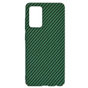 Husa pentru Samsung Galaxy A52  / A52s CarbonFiber UltraSlim, Lightweight, verde