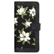 Husa tip carte pentru  Samsung Galaxy A53 5G, functie stand si port carduri, negru