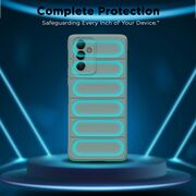 Husa pentru  Oppo A80 Liquid Silicone, Microfibre Lining, Non-Slip Airbag Design, rosu