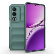 Husa pentru  Oppo A80 Liquid Silicone, Microfibre Lining, Non-Slip Airbag Design, verde