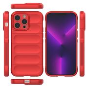 Husa pentru  iPhone 14 Pro Max Liquid Silicone, Microfibre Lining, Non-Slip Airbag Design, rosu
