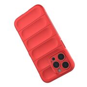 Husa pentru  iPhone 14 Pro Max Liquid Silicone, Microfibre Lining, Non-Slip Airbag Design, rosu