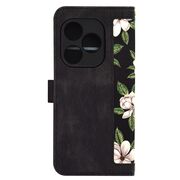 Husa tip carte pentru   Realme GT 6 / GT 6T, functie stand si port carduri, negru