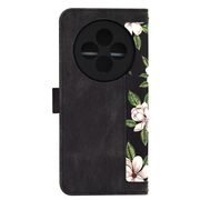 Husa tip carte pentru  Oppo Reno 12F, 12FS, functie stand si port carduri, negru