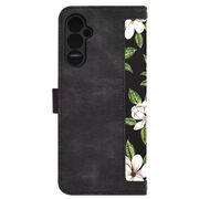 Husa tip carte pentru  Samsung Galaxy A05s, functie stand si port carduri, negru