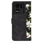 Husa tip carte pentru  Xiaomi 13T, 13T Pro, functie stand si port carduri, negru