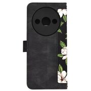 Husa tip carte pentru  Xiaomi Redmi A3, functie stand si port carduri, negru