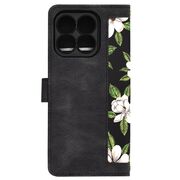 Husa tip carte pentru  Honor X8b, functie stand si port carduri, negru