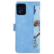 Husa tip carte pentru  Motorola Moto G32, functie stand si port carduri, albastru
