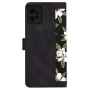 Husa tip carte pentru  Motorola Moto G32, functie stand si port carduri, negru