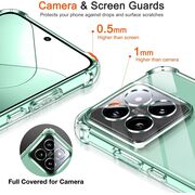 Husa pentru Xiaomi 14T Pro Anti-Shock 1.5mm reinforced 4 corners, transparent