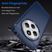 Husa pentru Xiaomi Redmi 14C Carbon Liquid Silicone, albastru