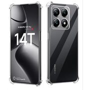 Husa pentru Xiaomi 14T Pro Anti-Shock 1.5mm reinforced 4 corners, transparent