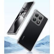 Husa pentru Xiaomi 14T Pro Anti-Shock 1.5mm reinforced 4 corners, transparent