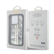 Husa pentru  iPhone 15 Pro Max Guess - Liquid Glitter - negru