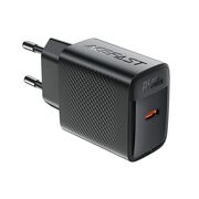 Incarcator priza tip C, 25W GaN, Acefast A104, negru