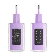 Incarcator Type-C 2 x USB-C, Acefast A45, GaN 65W Power Delivery