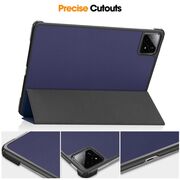 Husa pentru Xiaomi Pad 6S Pro 12.4 tip stand functie sleep/wake-up, albastru
