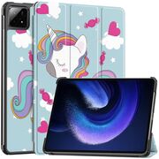 Husa pentru Xiaomi Pad 6S Pro 12.4 tip stand functie sleep/wake-up, unicorn