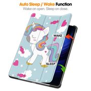 Husa pentru Xiaomi Pad 6S Pro 12.4 tip stand functie sleep/wake-up, unicorn