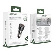 Incaractor auto bricheta Type-C PD30W + USB QC30W, Acefast B12