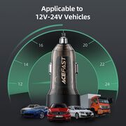 Incaractor auto bricheta Type-C PD30W + USB QC30W, Acefast B12