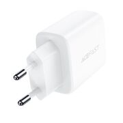 Incarcator priza USB Type-C, Acefast A25, PD20W, alb