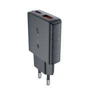 Acumulator priza tip C, USB PD30W, Acefast A69, GaN, negru