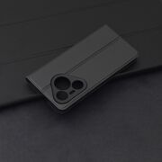 Husa pentru  Huawei Pura 70 tip carte BookFlip, inchidere magnetica, negru