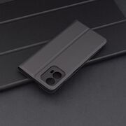 Husa pentru  Motorola Moto G34 tip carte BookFlip, inchidere magnetica, negru