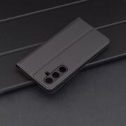 Husa pentru  Samsung Galaxy S23 FE tip carte BookFlip, inchidere magnetica, negru