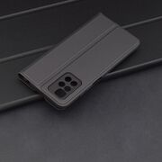 Husa pentru  Xiaomi Redmi 10 tip carte BookFlip, inchidere magnetica, negru
