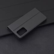 Husa pentru  Motorola Edge 50 Fusion tip carte BookFlip, inchidere magnetica, negru