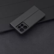 Husa pentru  Motorola Edge 50 Pro tip carte BookFlip, inchidere magnetica, negru