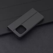 Husa pentru  Motorola Edge 50 Ultra tip carte BookFlip, inchidere magnetica, negru
