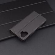 Husa pentru  Nothing Phone 2 tip carte BookFlip, inchidere magnetica, negru