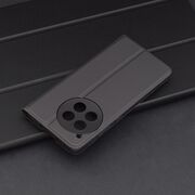 Husa pentru  OnePlus 12R tip carte BookFlip, inchidere magnetica, negru