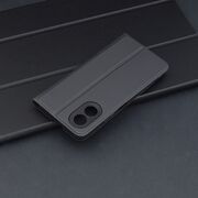 Husa pentru  Oppo A18, A38 tip carte BookFlip, inchidere magnetica, negru