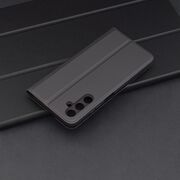 Husa pentru  Samsung Galaxy A05s tip carte BookFlip, inchidere magnetica, negru