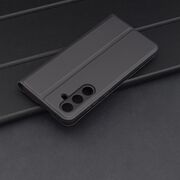 Husa pentru  Samsung Galaxy A35 tip carte BookFlip, inchidere magnetica, negru