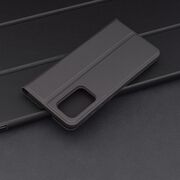 Husa pentru Samsung Galaxy A52  / A52s tip carte BookFlip, inchidere magnetica, negru